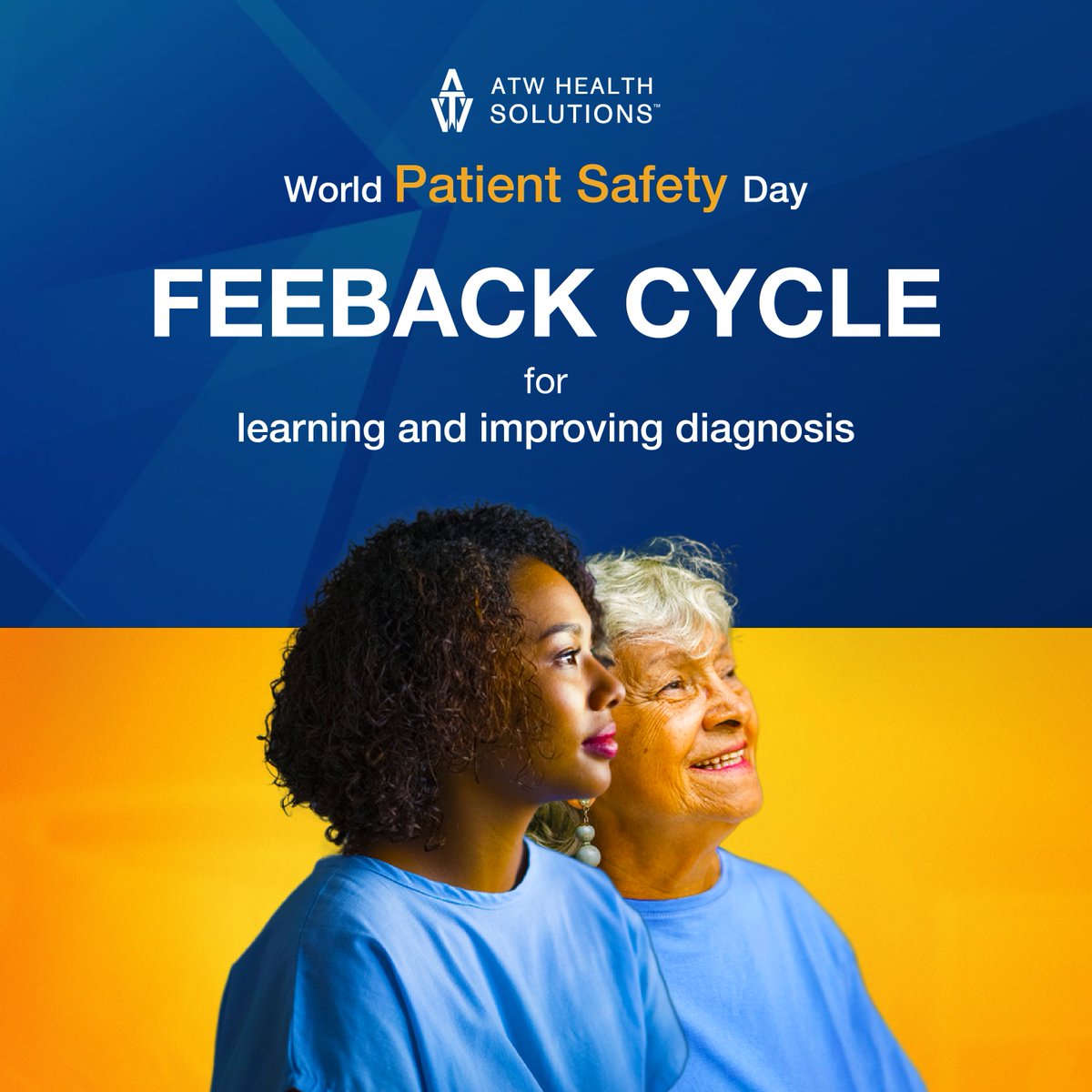 ATWHealth's tweet image. A diagnosis identifies a patient’s health problem, and is a key to accessing the care and treatment they need. A diagnostic error is the failure to establish a correct and timely explanation of a patient’s health problem.
#PatientCare #DiagnosticError #ATWHealth