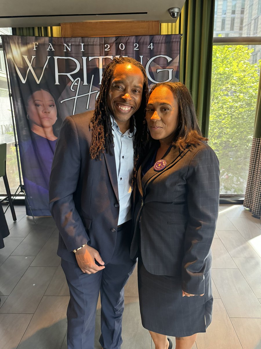 omekongo's tweet image. Shoutout to Fani Willis! Willis is doing the work every day and deserves not only our support, but our protection. Definitely follow her at faniforda.com to see how you can support her campaign! #faniwillis