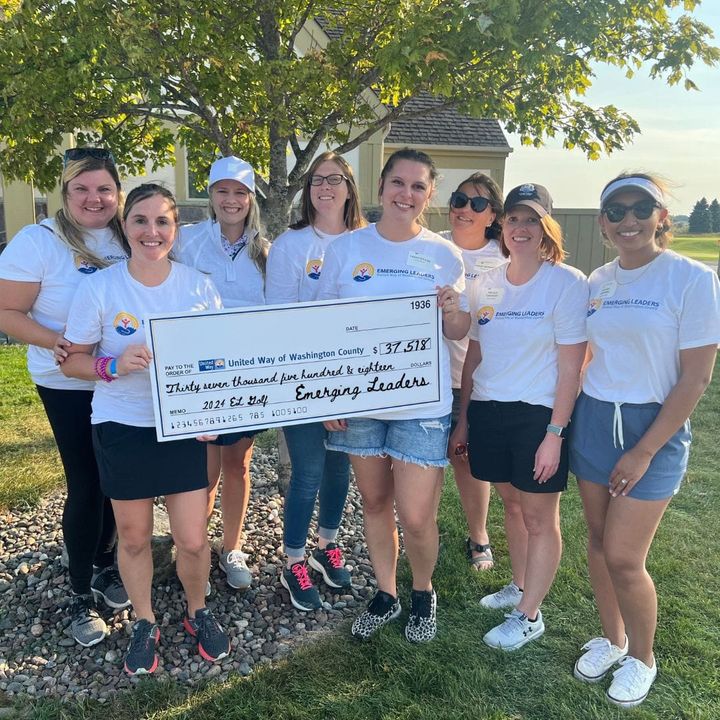 W-O-W! thanks to the amazing golfers, sponsors, and volunteers, the Emerging Leaders raised a jaw-dropping total of $37,518 for United Way of Washington County! 🤯👏

Thank you, Emerging Leaders, for putting on such an organized and FUN event! We are so thankful to everyone!