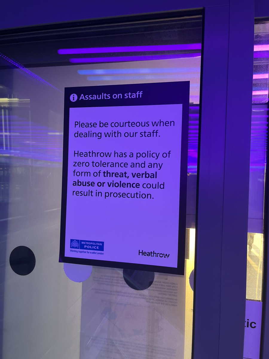 Uh, Heathrow, have you considered making the airport more engaging or relevant, so the passengers wouldn’t need to threaten anyone?
