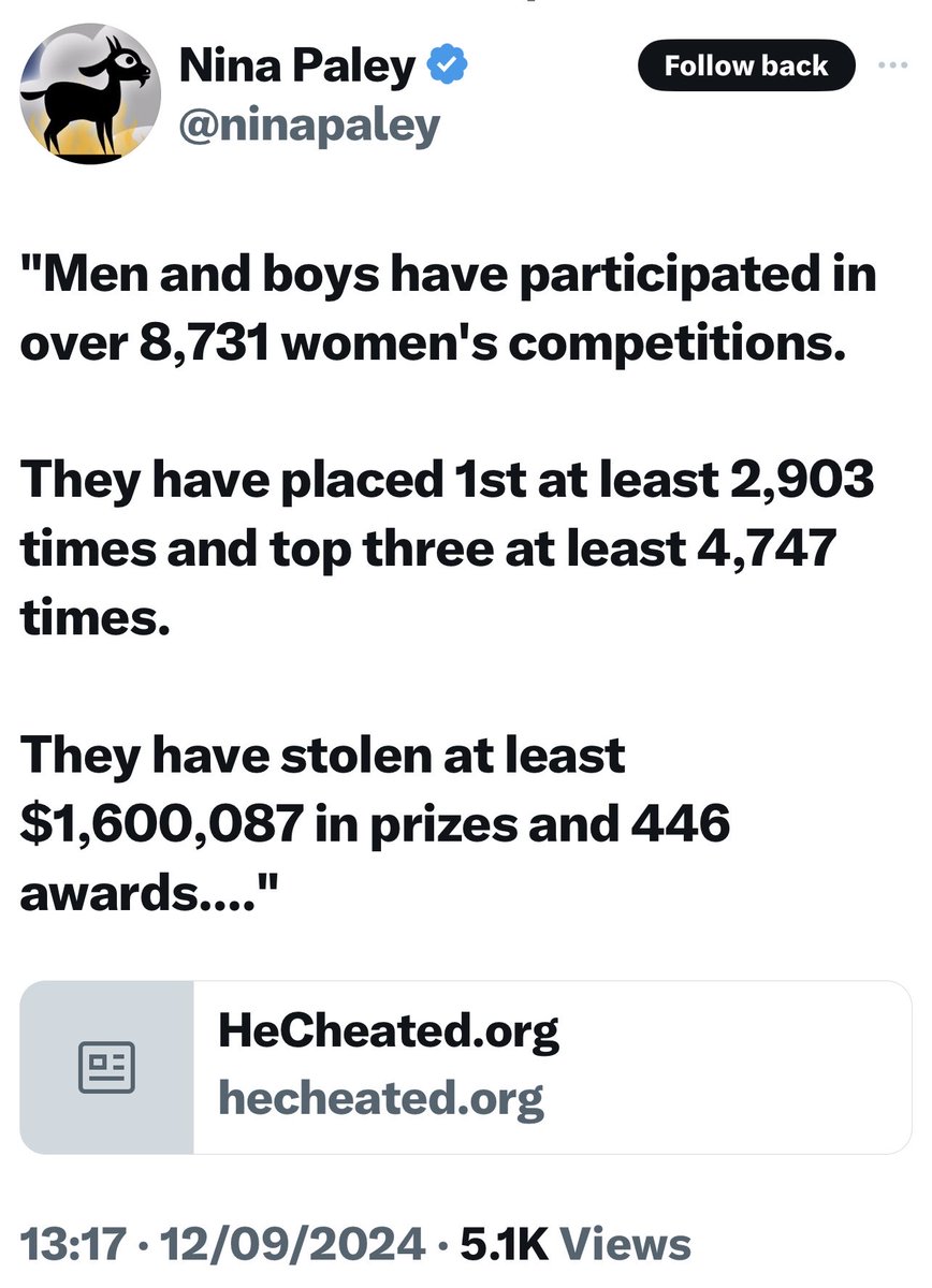 Women get just 4% of the sponsorship dollar from world sport very much dominated by men, now we’re not even allowed that… it’s a bloody disgrace!