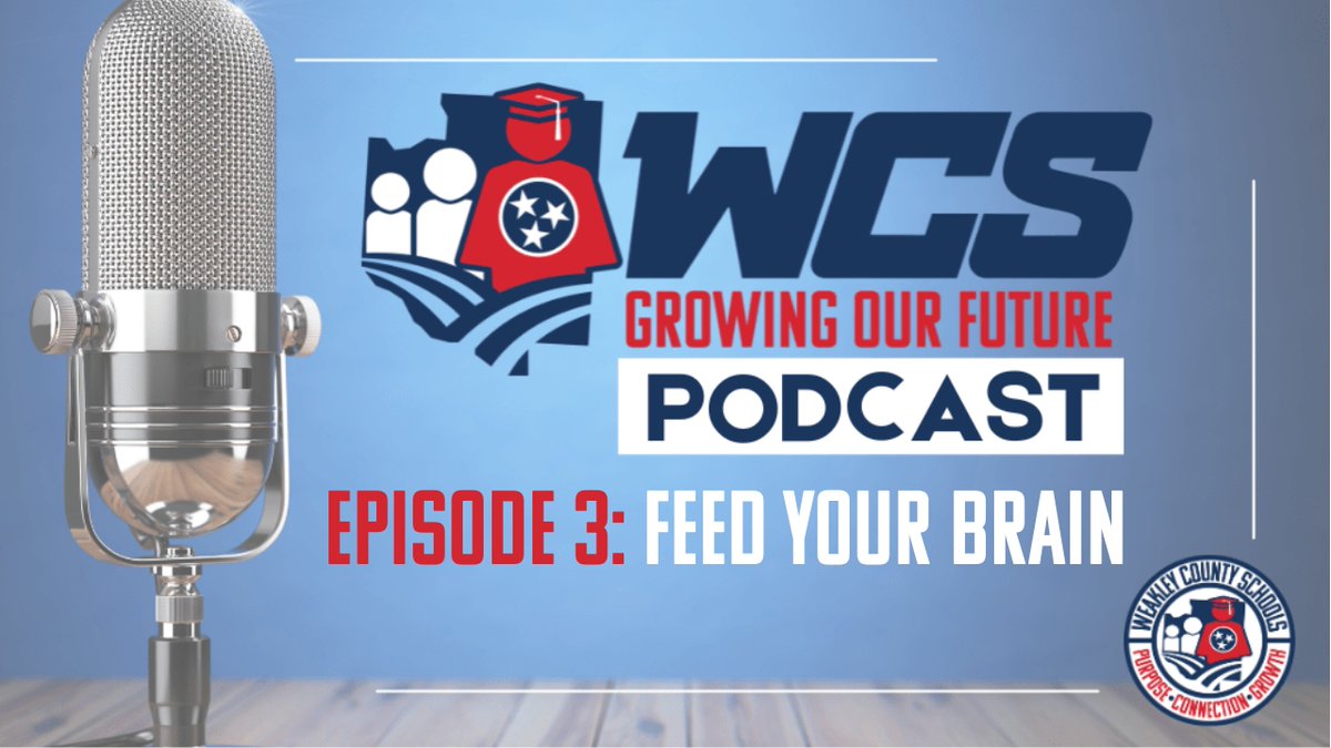Episode 3 of the WCS Growing Our Future Podcast is out now! This episode details the vital role of school nutrition in shaping student success. We explore how the food served in our cafeterias impacts more than just hunger - it fuels learning. Visit: weakleycountyschools.com/news/podcast