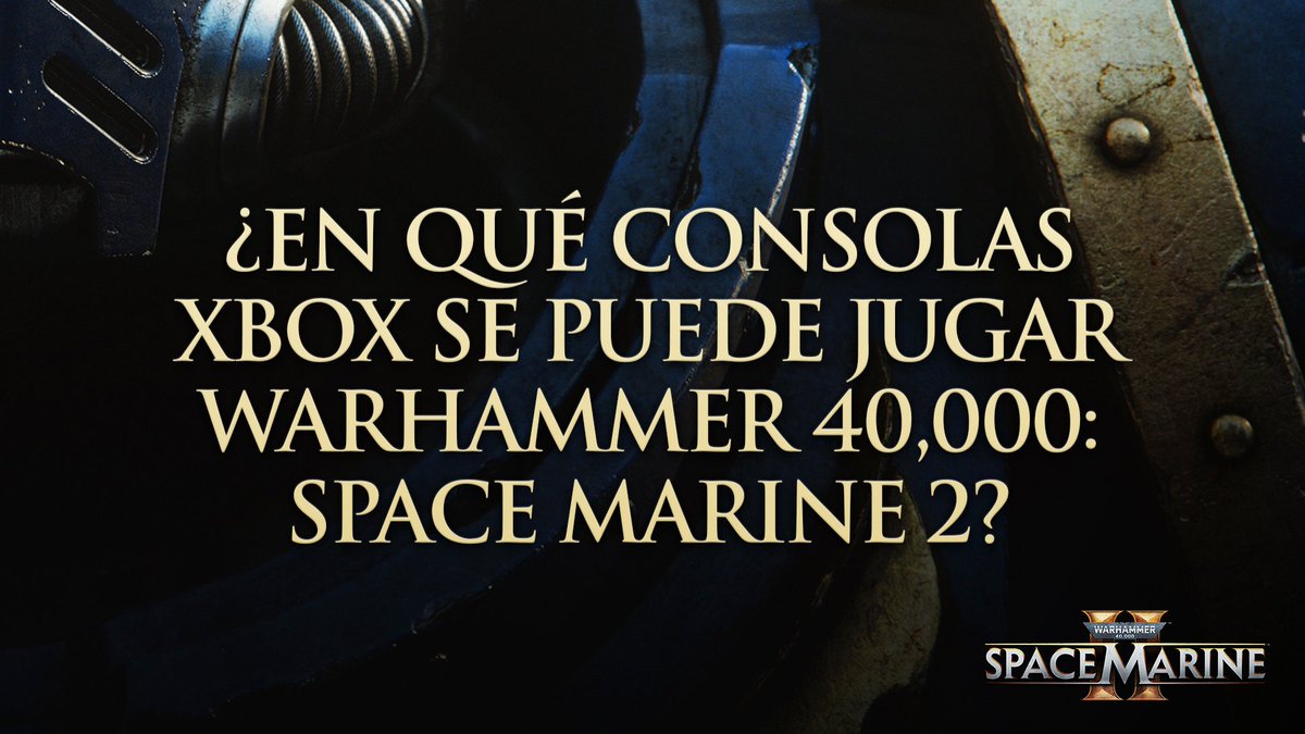 ¡CÓDIGOS DE WARHAMMER 40K: Space Marine 2!

Para poder participar solo tienes que seguir estos pasos👇
Contestar en los comentarios las preguntas de las imágenes
Mandar por mensaje directo capturas de pantalla de tus respuestas correctas

Los primeros en cumplir correctamente con
