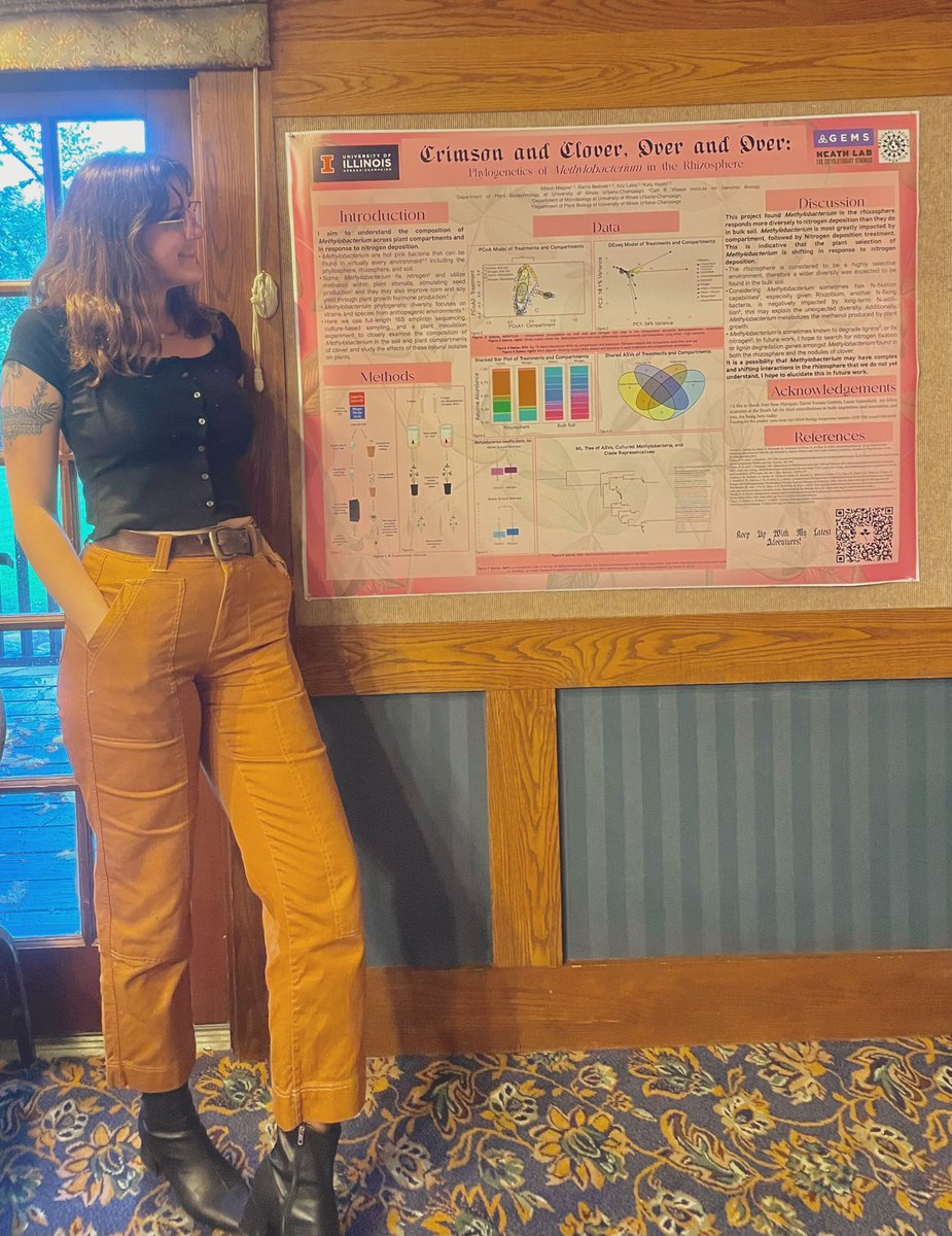 allis🦠n ✨🇺🇸➡️🇯🇵 (@allisonmegow) on Twitter photo 2 years apart to the day: My first undergraduate poster, to one of my last at <a href="/LAMGmeeting/">Lake Arrowhead Microbial Genomics (LAMG) Meeting</a> . Everything that has conspired between these two photos has been nothing short of transformative. I started a humble agricultural engineer, and ended as a Microbial Ecologist 🦠🧬 2 years apart to the day: My first undergraduate poster, to one of my last at <a href="/LAMGmeeting/">Lake Arrowhead Microbial Genomics (LAMG) Meeting</a> . Everything that has conspired between these two photos has been nothing short of transformative. I started a humble agricultural engineer, and ended as a Microbial Ecologist 🦠🧬