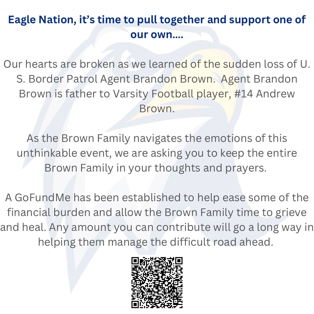 Sometimes it’s bigger than football…

gofund.me/8d7db930