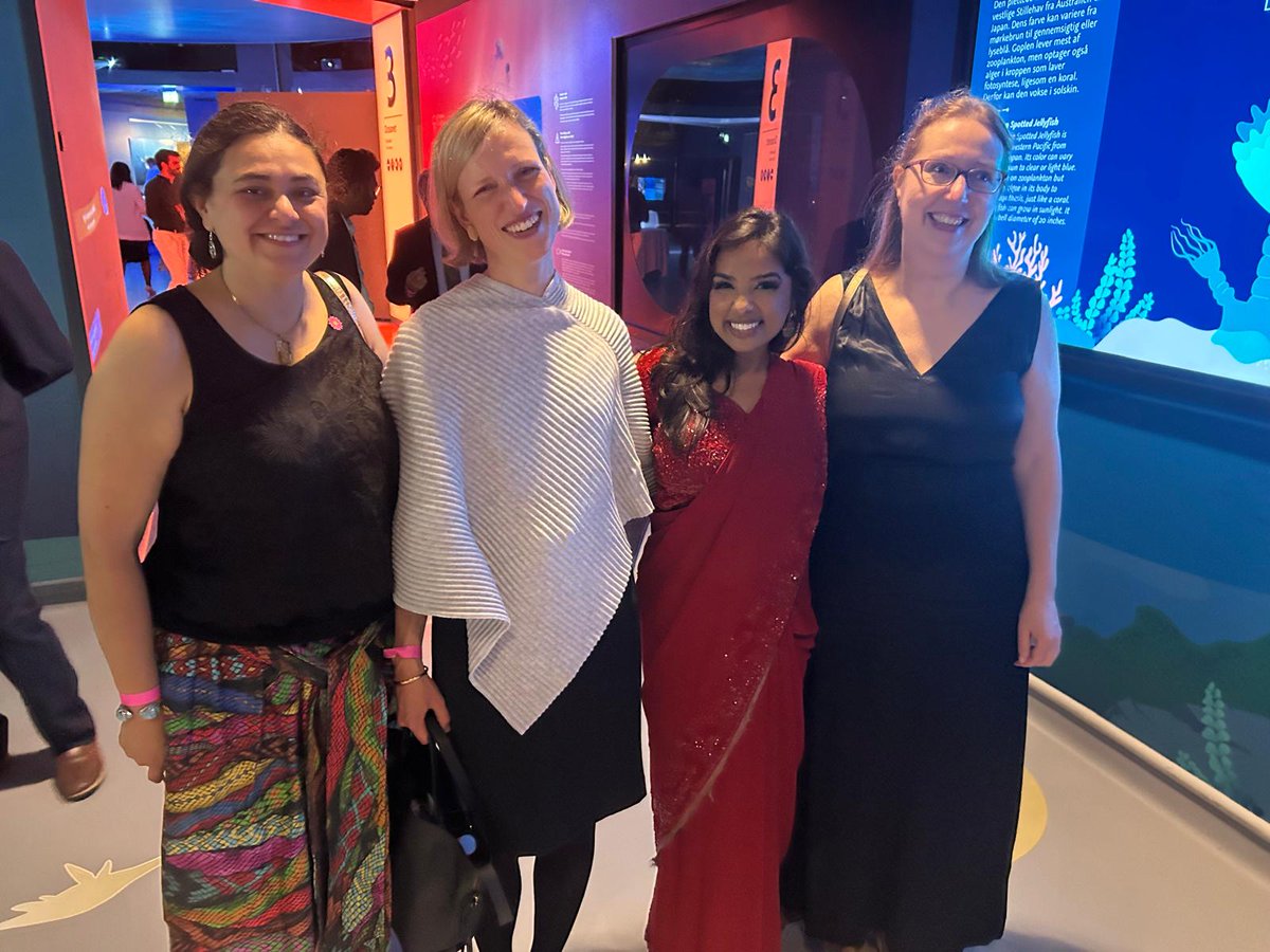 After a full day of science at #ECTRIMS2024 preday, I spent a wonderful evening with friends and colleagues at the National Aquarium in Copenhagen, where The Sumaira Foundation hosted a gala to raise awareness and funds for people with NMOSD and MOGAD. 
<a href="/TheSumairaFDN/">The Sumaira Foundation</a>