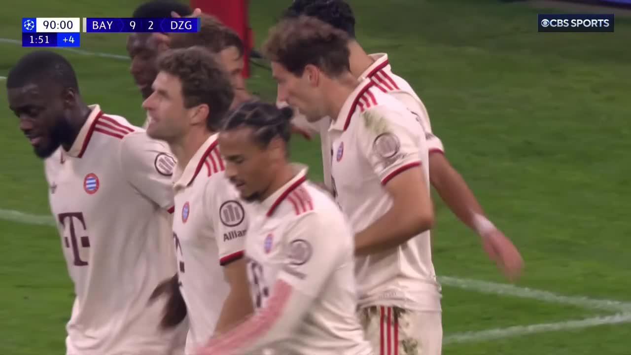 BAYERN MUNICH 9-2 DINAMO ZAGREB 🤯