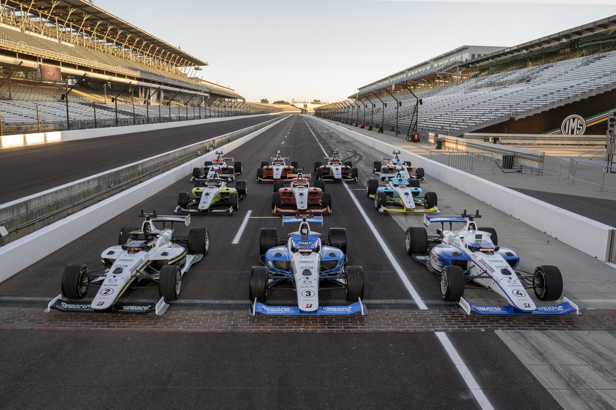 Indy Autonomous Challenge (@indyachallenge) on Twitter photo The first Indy 500 <a href="/IMS/">Indianapolis Motor Speedway</a> was held in 1911 and featured a then-stunning average speed of 74.6 miles per hour. Now over 100 years later, autonomous racing cars used in the Indy Autonomous Challenge have achieved a self-driving car speed record of 192.2 MPH on a straight track. The first Indy 500 <a href="/IMS/">Indianapolis Motor Speedway</a> was held in 1911 and featured a then-stunning average speed of 74.6 miles per hour. Now over 100 years later, autonomous racing cars used in the Indy Autonomous Challenge have achieved a self-driving car speed record of 192.2 MPH on a straight track.