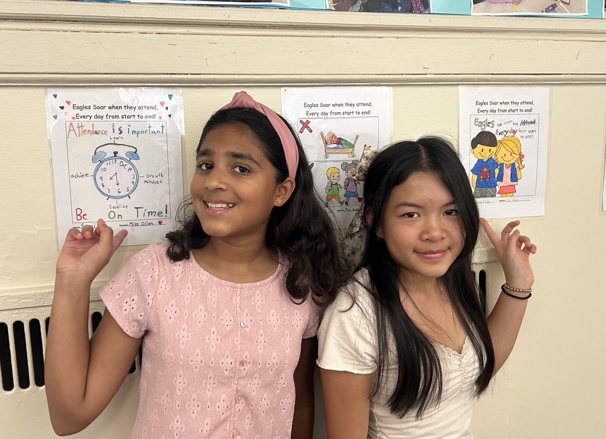 Maggie Ollen (@maggieollenedu) on Twitter photo Katalina and Sanvi showing off their winning #AttendanceMatters posters in the halls <a href="/GCPelementary/">GCP Elementary</a> ππ
π
#Proud2BNHPGCP Katalina and Sanvi showing off their winning #AttendanceMatters posters in the halls <a href="/GCPelementary/">GCP Elementary</a> ππ
π
#Proud2BNHPGCP