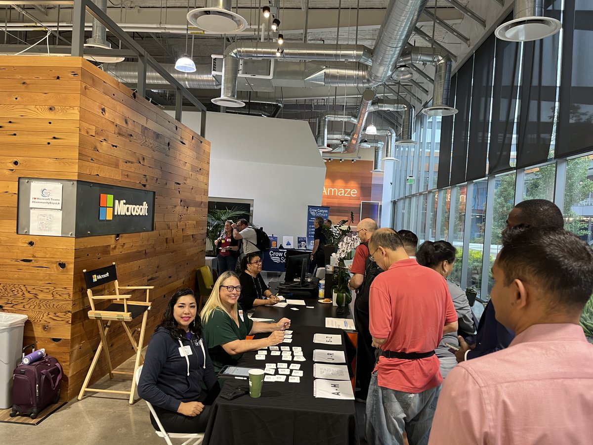 Microsoft Community Days Los Angeles tweet media