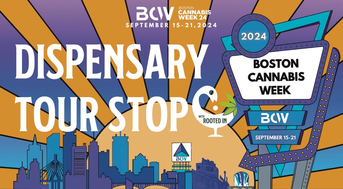 Its Boston Cannabis Week🍃💚We are thrilled to be a part of this years Boston Cannabis Week! We are officially a sponsor for Boston Dispensary Tour where you can have a personalized shopping experience🛍️Learn more and grab a ticket from our website!🤗