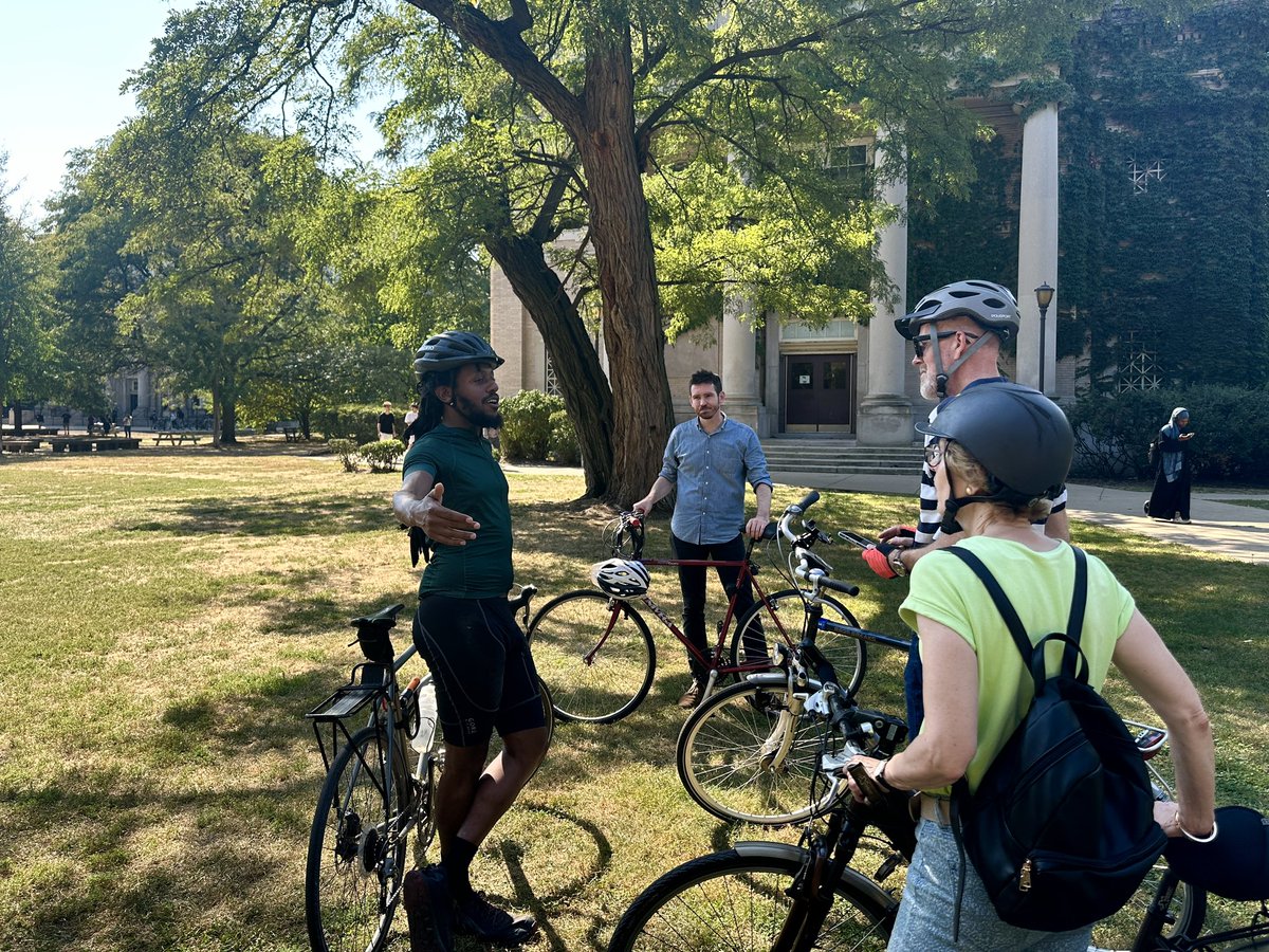 Today, I had the great honor of sharing a bike ride with Consul General of the Netherlands, Eric Strating. We rode around the district and discussed how biking and transit infrastructure compares to the Netherlands. Dankuwel, Consul General, for visiting the 7th District! 🇳🇱