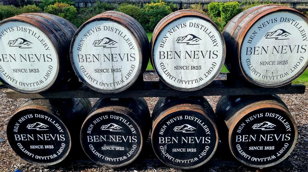 This afternoon I went on the same distillery tour they would have went on.  The knowledgeable chap there told me what they had bought (and sits in The Horse &amp; Feather right now) was called Ben Nevis Supreme and it's no longer available.
