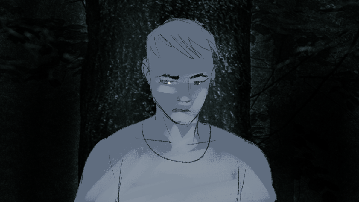 jenniekong's tweet photo. In lead up to @GeekFilmFests @comicconla, #HIDEBEHIND writer/director @RichardNMartin shares a glimpse of the film's storyboard. He speaks to how the hidebehind visually represents the daily facade we wear, and the monstrous effects we succumb to... #Horror #BehindTheScenes https://t.co/Bfp63wSyxP