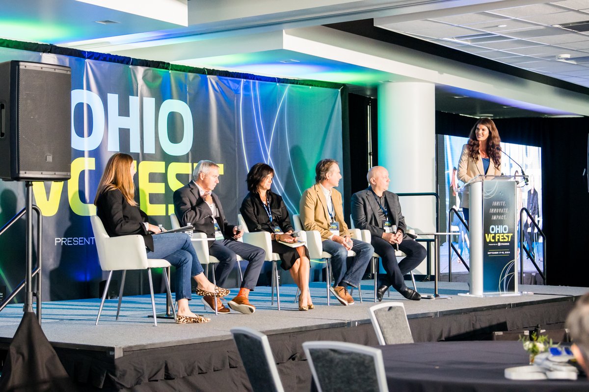 This afternoon at #OhioVCFest, panelists discussed “From Seed to Scale: Navigating the SaaS Growth Journey.” CEOs, #founders, and #VCs shared insights on building robust tech infrastructure, customer acquisition and strategic partnerships. Thanks to our panelists!