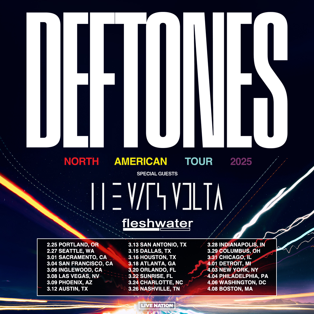 Deftones on X: “Pre-sale tomorrow, 9/18, at 10AM local time. Sign
