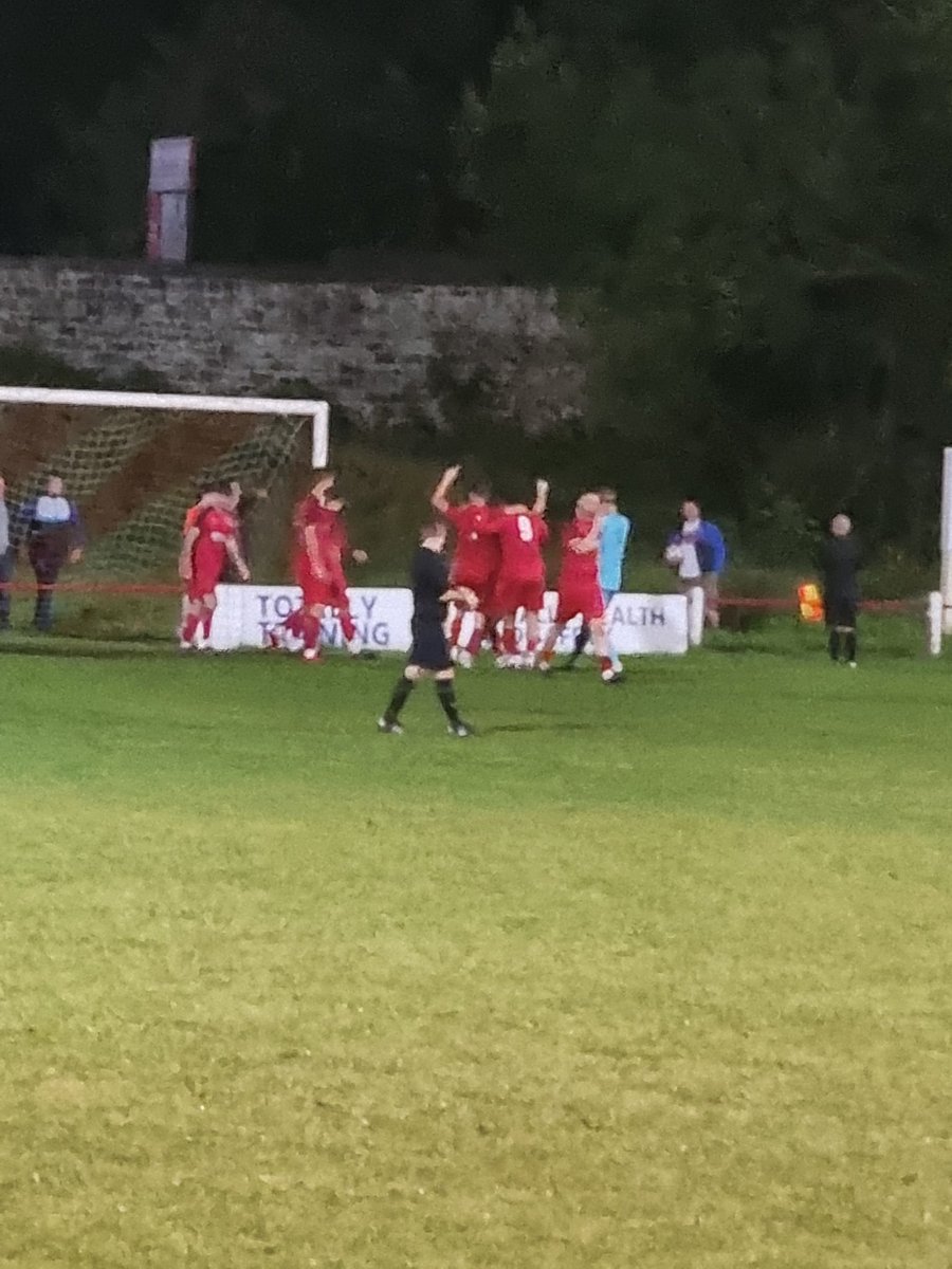 That feeling when you win a mammoth penalty shoot out.
