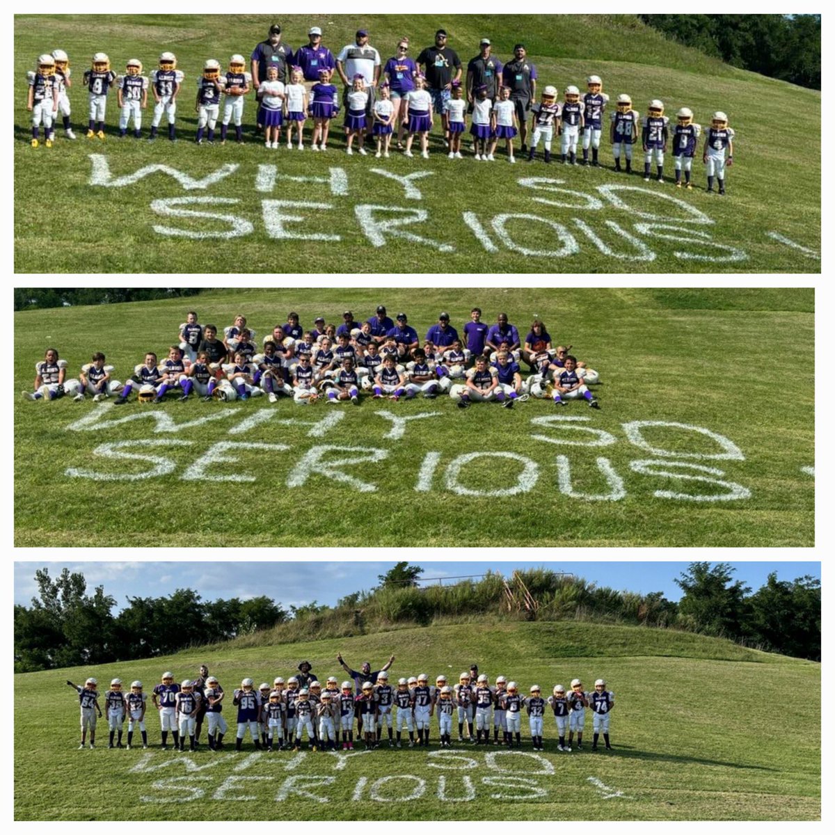 StevieJohnson13's tweet image. Albion Purple Eagles youth teams soared through last weekend undefeated! #Dubs #WhySoSerious