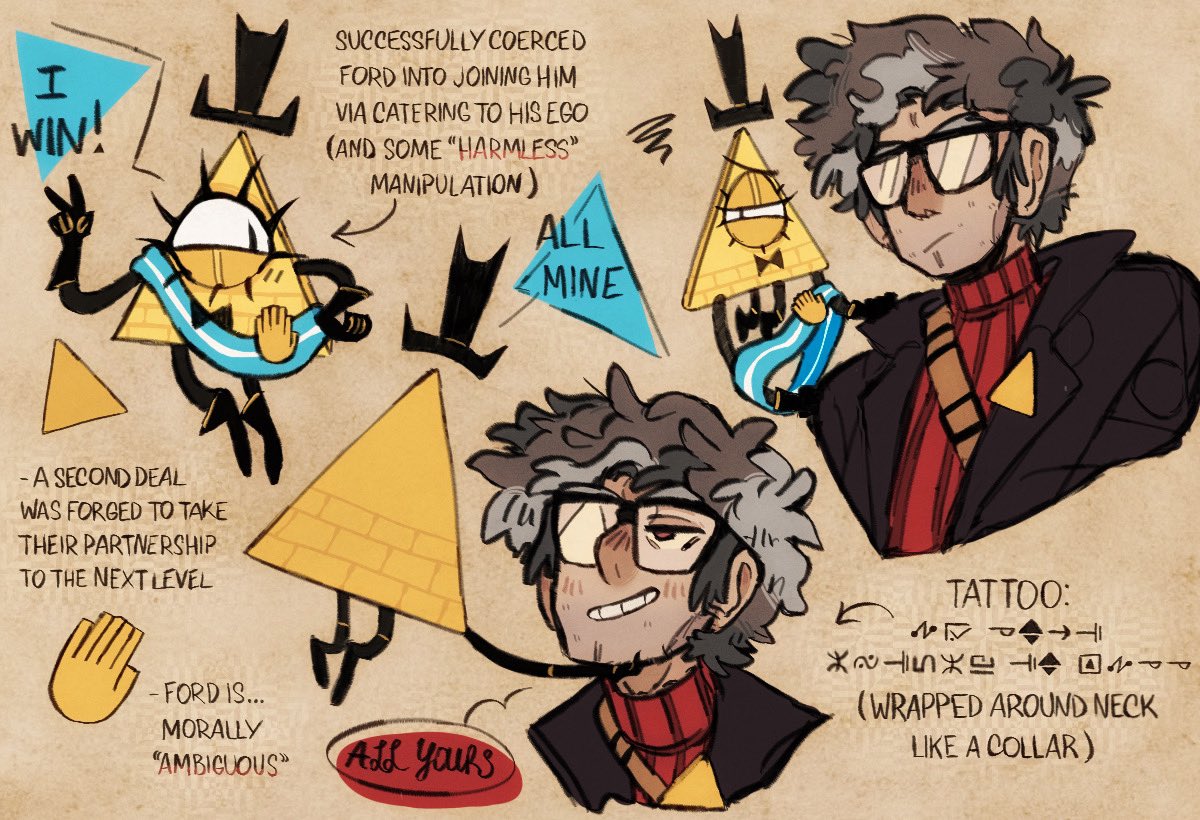 i hope there’s room for one more au because this has been on my mind for weeks 🙏 calling it the “Dead Time AU” for… reasons! hopefully more to come

#GravityFalls #GravityFallsAU #billford