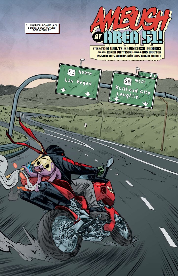 In stores tomorrow!

#TMNT #MutantNation #1 from <a href="/IDWPublishing/">IDW Publishing</a> 

What happens in Vegas... well, grab yourself a copy tomorrow to find out just exactly what happens in Vegas...or thereabouts.  ;-)

<a href="/TMNT/">TMNT</a>