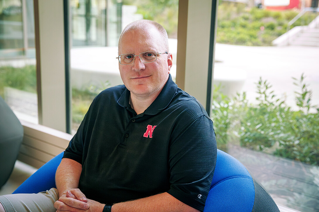 NebToday's tweet image. A third-generation #Nebraska U employee who grew up in Lincoln, Patrick Inderlied wants to help make campus residents' lives easier. go.unl.edu/j5w3 #UNL