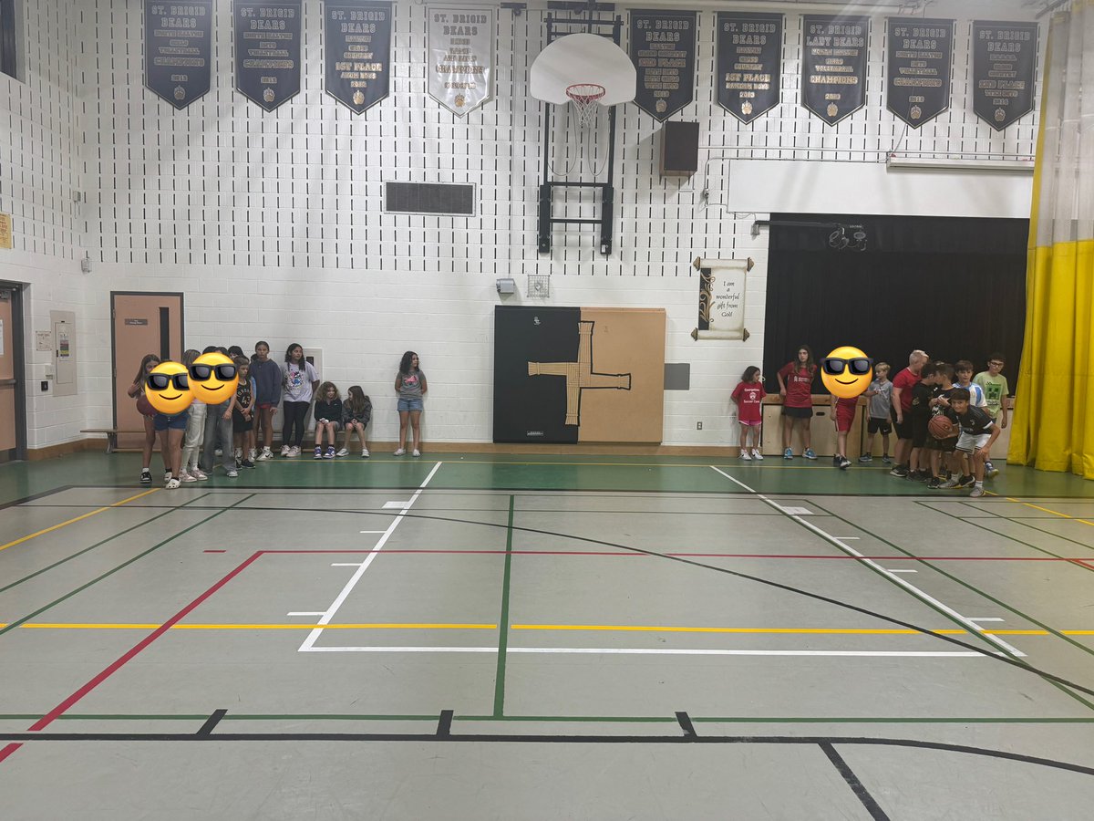We had a blast today continuing our basketball unit in gym through target skills, passing and a good ol’ dribble race 🏀🏁