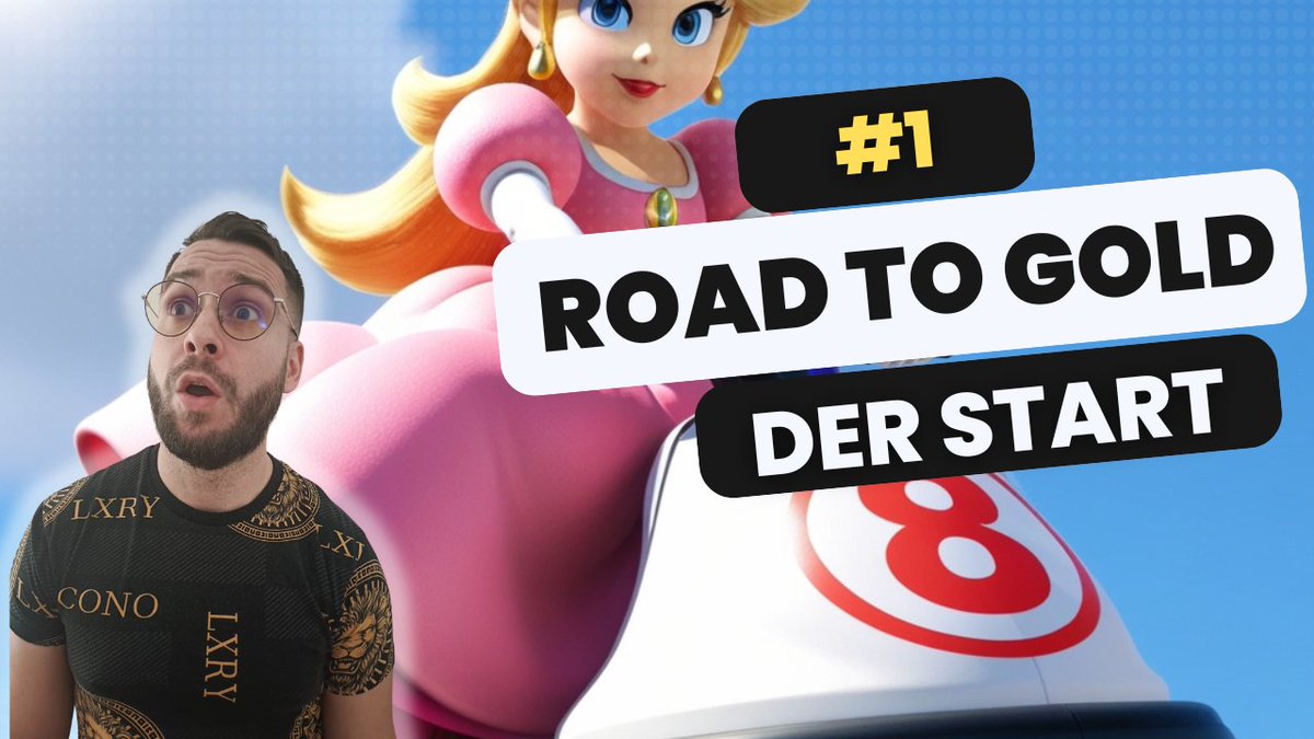 badricklive's tweet photo. Erste Folge von Road to Gold in Mario Kart Ranked ist jetzt live https://t.co/h5iUgm7O4L #mariokart #TwitchAffliate #mariokart8deluxe #ranked #gamingvideos https://t.co/MJDX7cMXke
