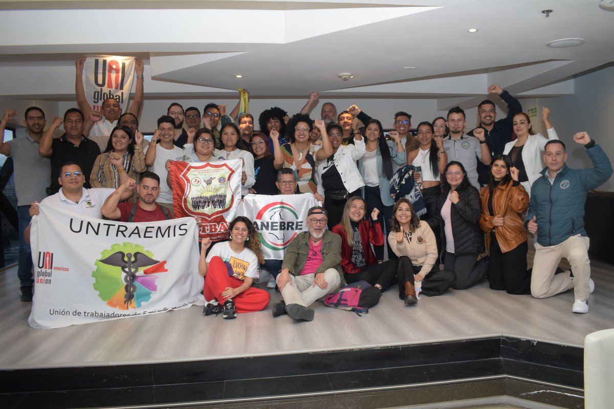 🇨🇴Transformando imaginarios, creando poder sindical a través de la comunicación efectiva💪🏾

Dos días de aprendizaje e intercambio junto a lxs compañerxs, poniendo en práctica nuevas herramientas para seguir conquistando más espacios y más derechos.