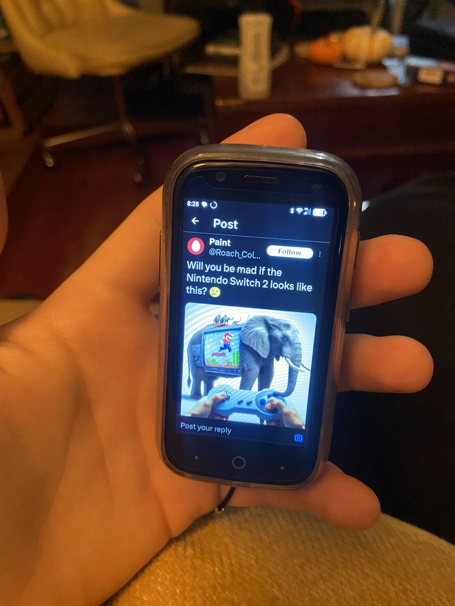 GRUGCEL's tweet image. friend handed me his fucking phone to look at a post