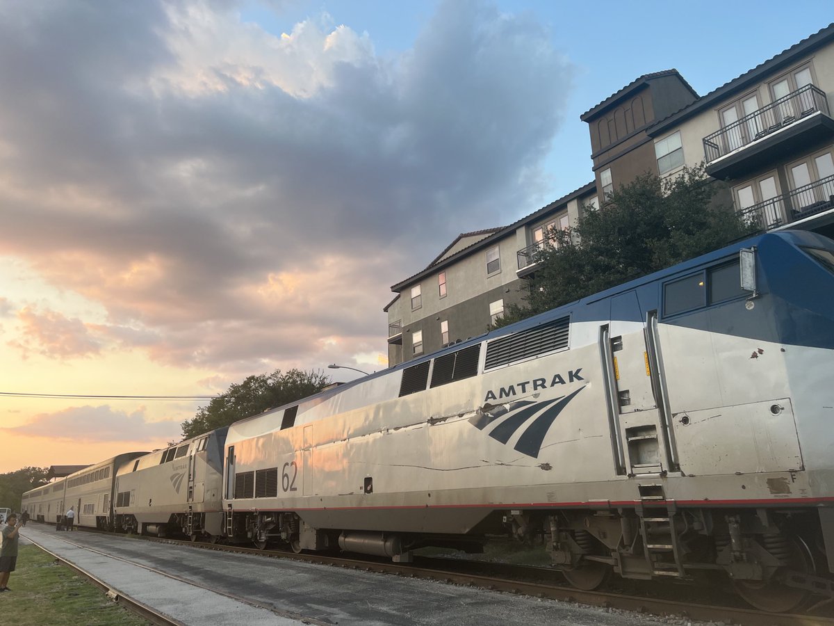 wxhistorian's tweet image. The Texas Eagle at Austin with a beautiful sky as the backdrop! @spann