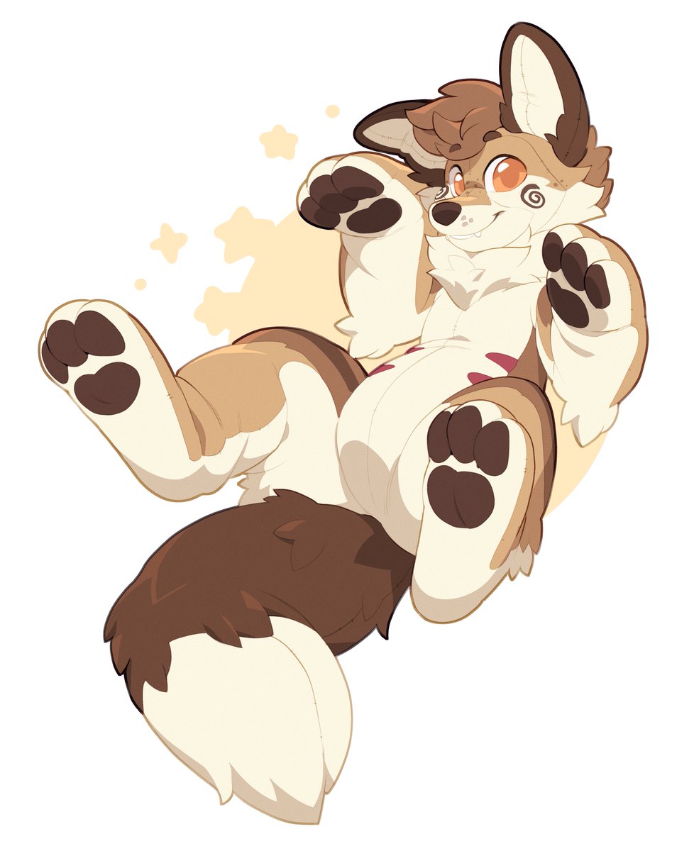 Foxtotss's tweet image. It’s national #foxday today and this cinnamon roll is ready to celebrate!!🦊