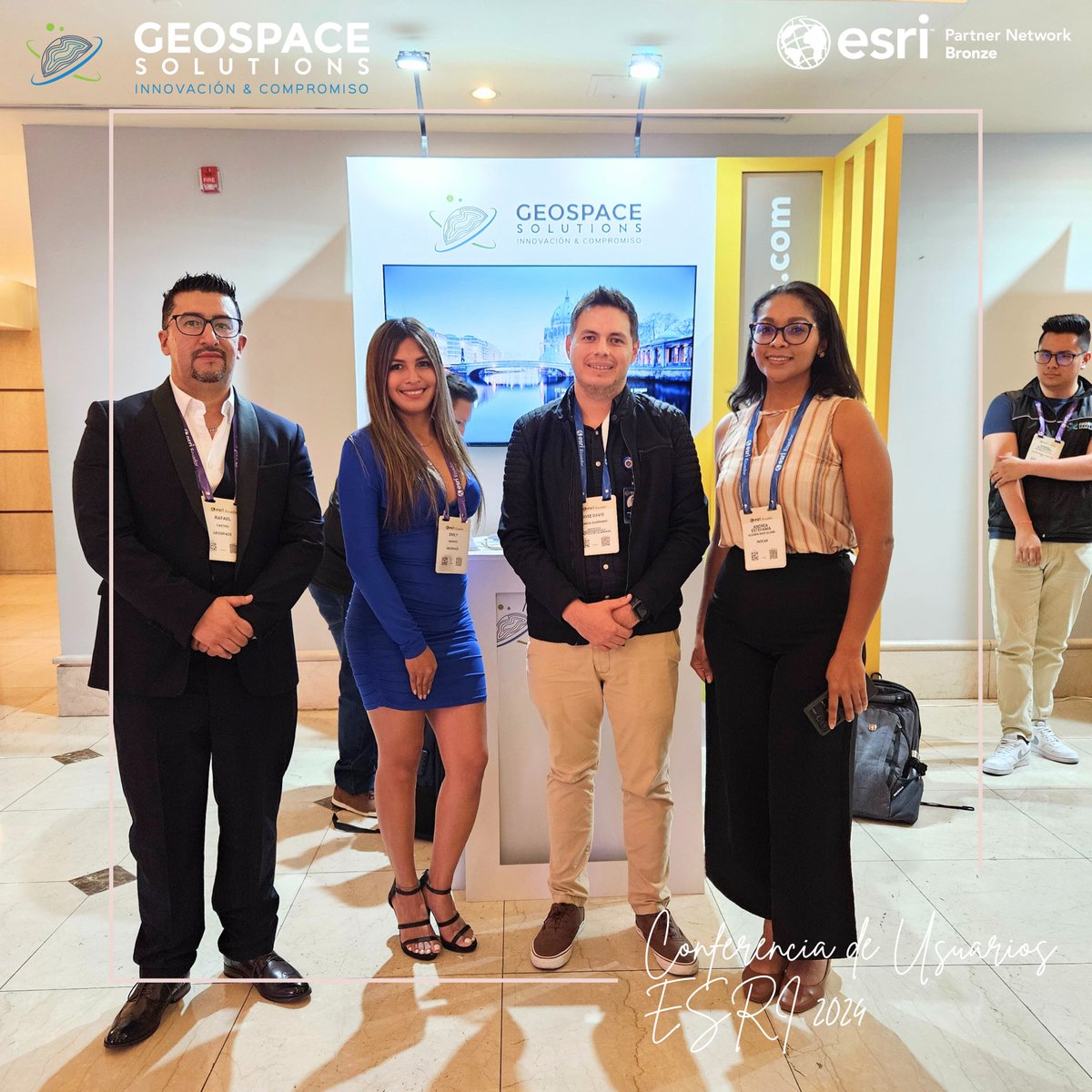 GeoSpaceSol's tweet photo. 📸 Mira más de los Inolvidables momentos que tuvimos en la #CUE2024 Conferencia de Usuarios #ESRI Ecuador 📷 https://t.co/AsmVIkqDSb