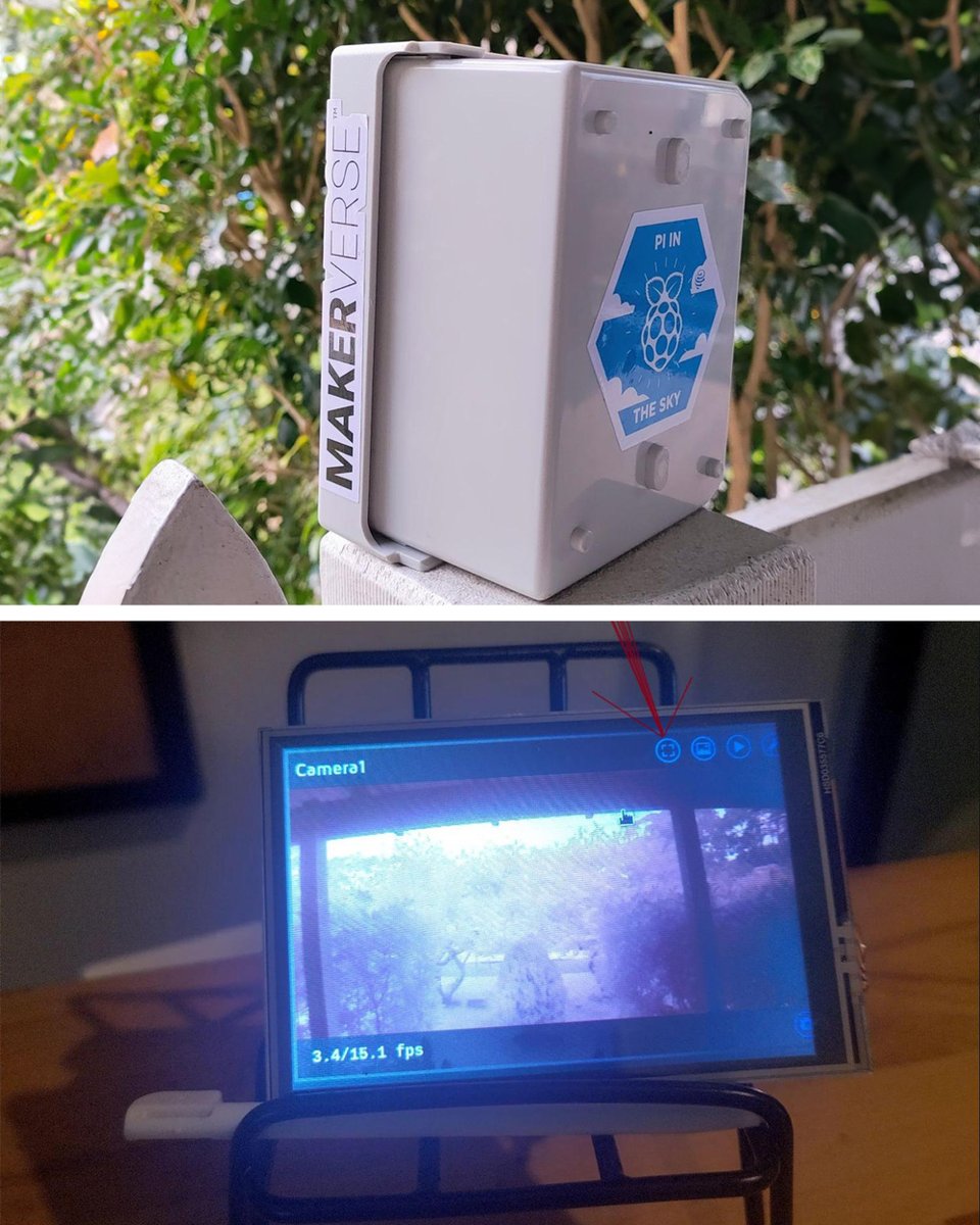 CoreElecAU's tweet image. Sam built a couple of cameras with some #PiZero 2Ws. Running #motionEyeOS they transmit their feed onto a display inside the house. With two variants, one with an #IR camera and the other a standard camera and battery for a portable set-up. coreelec.io/15y