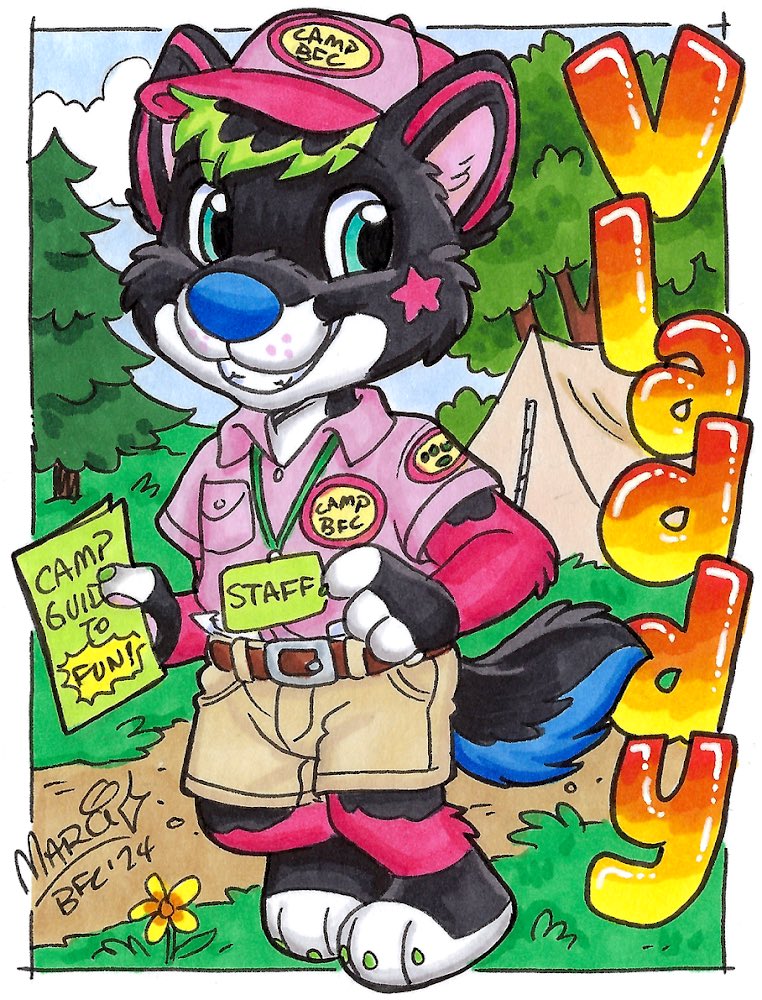 Vladdy (@babyvlad1) on Twitter photo Attention Campers, new fresh artwork from the lovely <a href="/marcimcadam/">Marci McAdam🏳️🌈🇨🇦🔜MFF</a>. I’m almost all set for camp, are you?
See you at BFC! Attention Campers, new fresh artwork from the lovely <a href="/marcimcadam/">Marci McAdam🏳️🌈🇨🇦🔜MFF</a>. I’m almost all set for camp, are you?
See you at BFC!