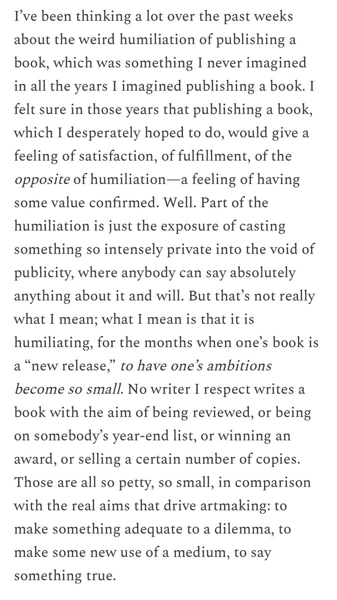 I wrote about why publishing a book always feels a little humiliating, even when things go well. Link to full essay in profile.