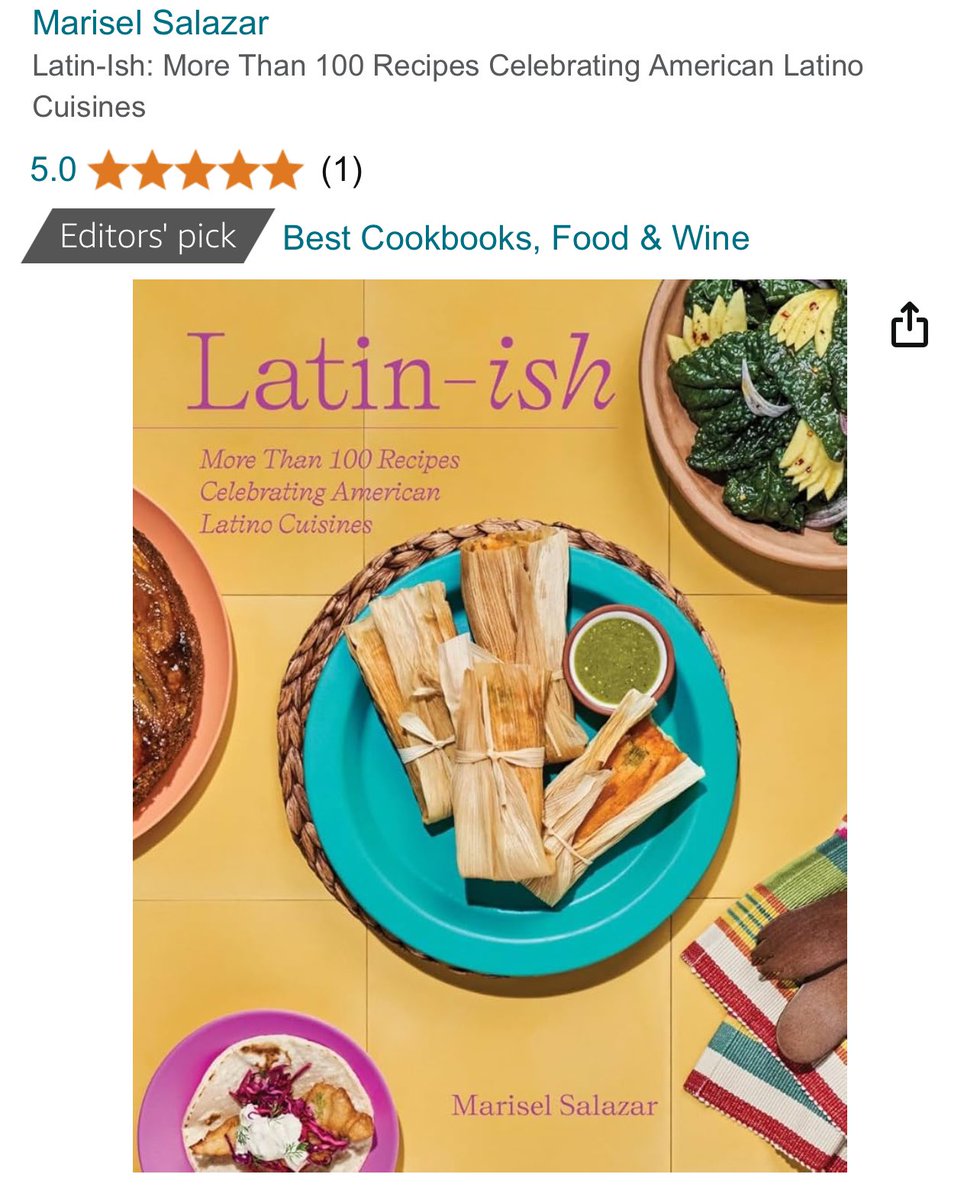 ⭐️ If you bought a copy of my cookbook Latin-ish from Amazon, it would be amazing if you could please leave a review. Leaving a review really helps the success of the book! 

amazon.com/Latin-Ish-Reci…