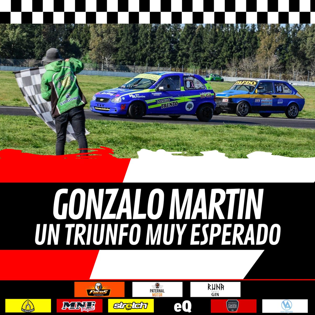 Gonza Martín cortó la racha y dominó con autoridad la final, consiguiendo un triunfo que le venía siendo esquivo, sobre el auto que le entrega Osvaldo Dacal. Además, su invitado Leo Guisci también ganó con autoridad entre los invitados.