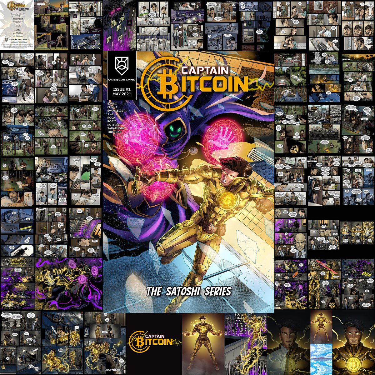 Captain Bitcoin comics ⚡⚡⚡⚡⚡
#NFT