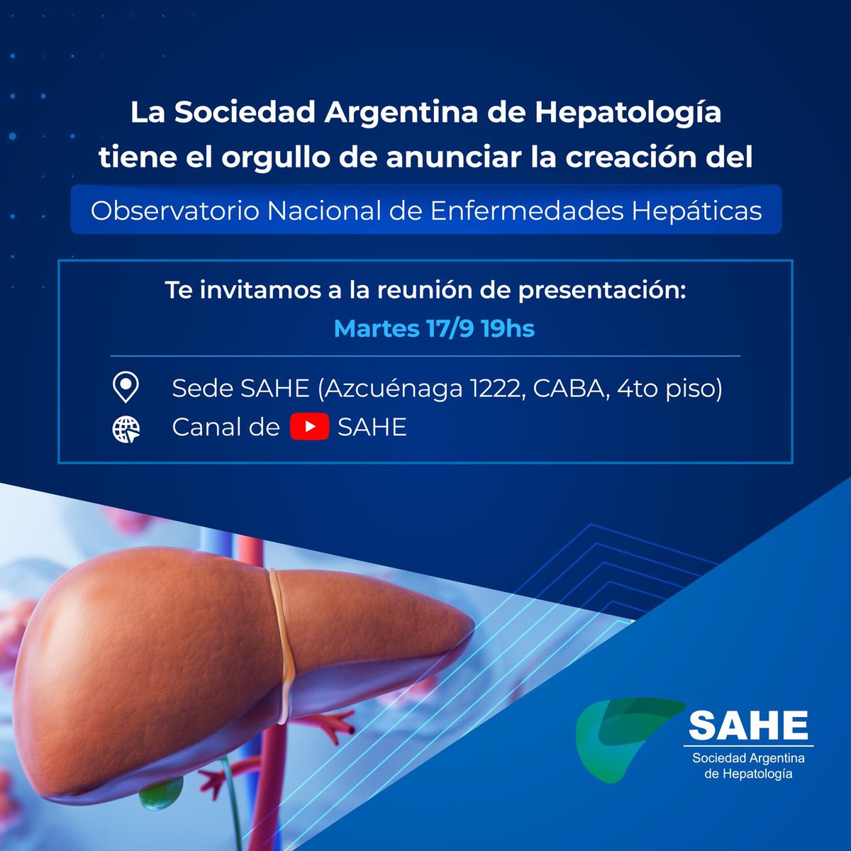Presentación de Observatorio Nacional de Enfermedades Hepáticas de la SAHE youtube.com/live/vuSsaGZ_2… vía <a href="/YouTube/">YouTube</a>