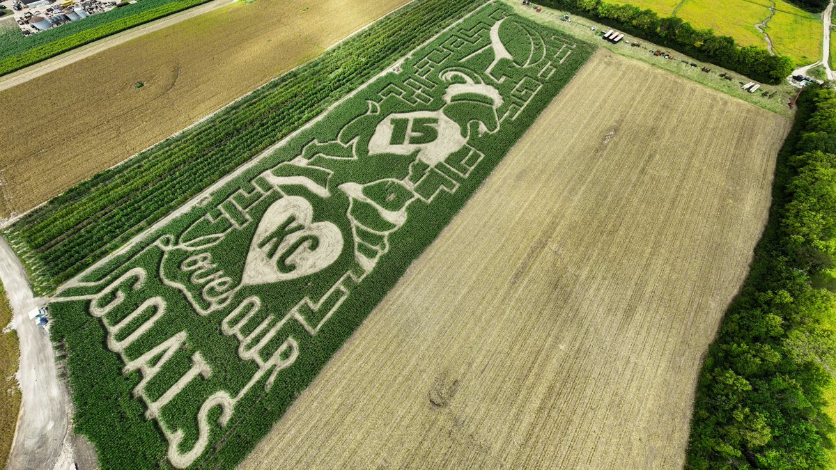 precisionmazes's tweet image. Happy Birthday to KC's favorite GOAT, @PatrickMahomes. We made you a little something. Hope you and @Chiefs fans will stop by Johnson Farms in Belton to enjoy it this fall!   #ChiefsKingdom