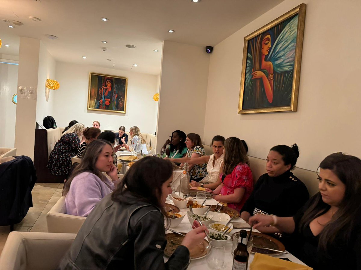 <a href="/FemoraWestMids/">Femora</a> dinner for women and allies in orthopaedics during #BOAAC24 <a href="/BritOrthopaedic/">BOA</a> <a href="/bota_uk/">BOTA</a> Thanks to <a href="/depuy_synthes/">Depuy Synthes</a> for their support. This is the last one I'll be arranging, time to pass the baton!