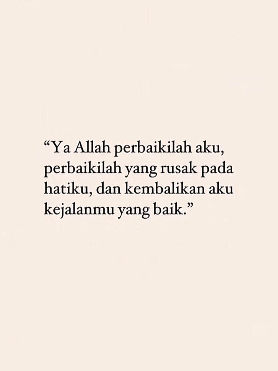 SantapanMinda's tweet photo. Ya Allah, perbaikilah diri kami. https://t.co/73HL7rivbd