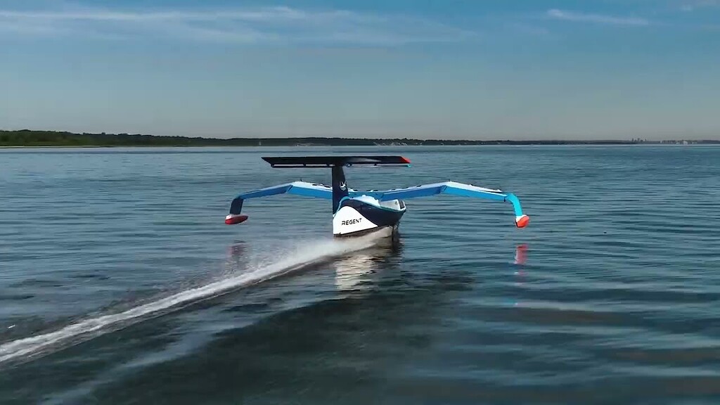 LibertysimNet's tweet image. Regent Seaglider - Hydravion du futur dlvr.it/TDML5C