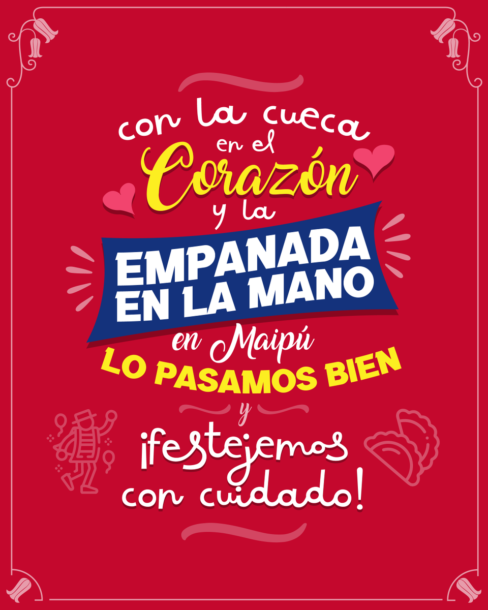 Muni_Maipu's tweet photo. Hoy Maipú está de fiesta, con payas y tradición,
celebramos con orgullo a nuestra gente y su corazón.
Deja tu paya en los comentarios, ¡únete a la celebración! 🇨🇱 https://t.co/xFe7M3kF5X