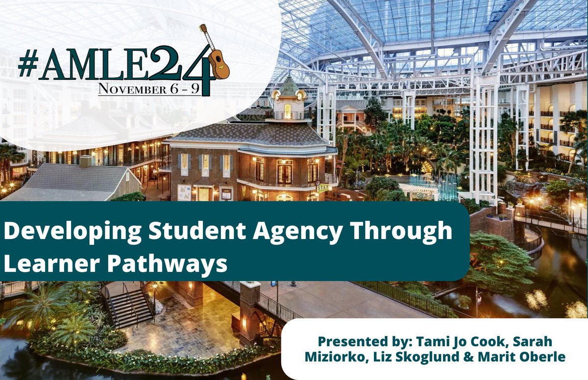 So excited to present alongside some AMAZING colleagues at AMLE24 in Nashville this November! We can’t wait to share about our AWESOME school! #AMLE24 #ImPresenting #SVMSEdina