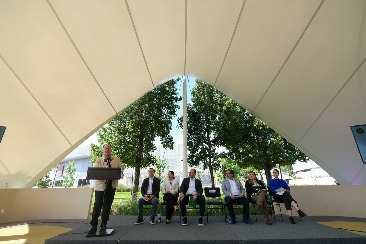 Israelgaroc's tweet image. Este martes, en compañía del Gobernador @EnriqueAlfaroR, quedó oficialmente inaugurada la estación de monitoreo atmosférico de #SantaMargarita, en las inmediaciones de #JAPI, con esto, crece en un 30% la medición de contaminantes atmosféricos en el AMG.