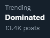 BoxyNAW's tweet image. Wow this new DOMINATED💪 trend is so huge @HydraSZN