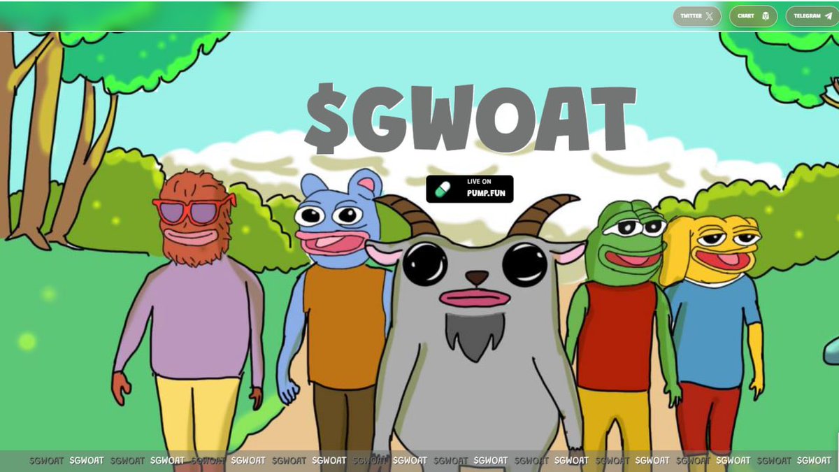 Check out our new revamped website!

gwoat.lol

$GWOAT