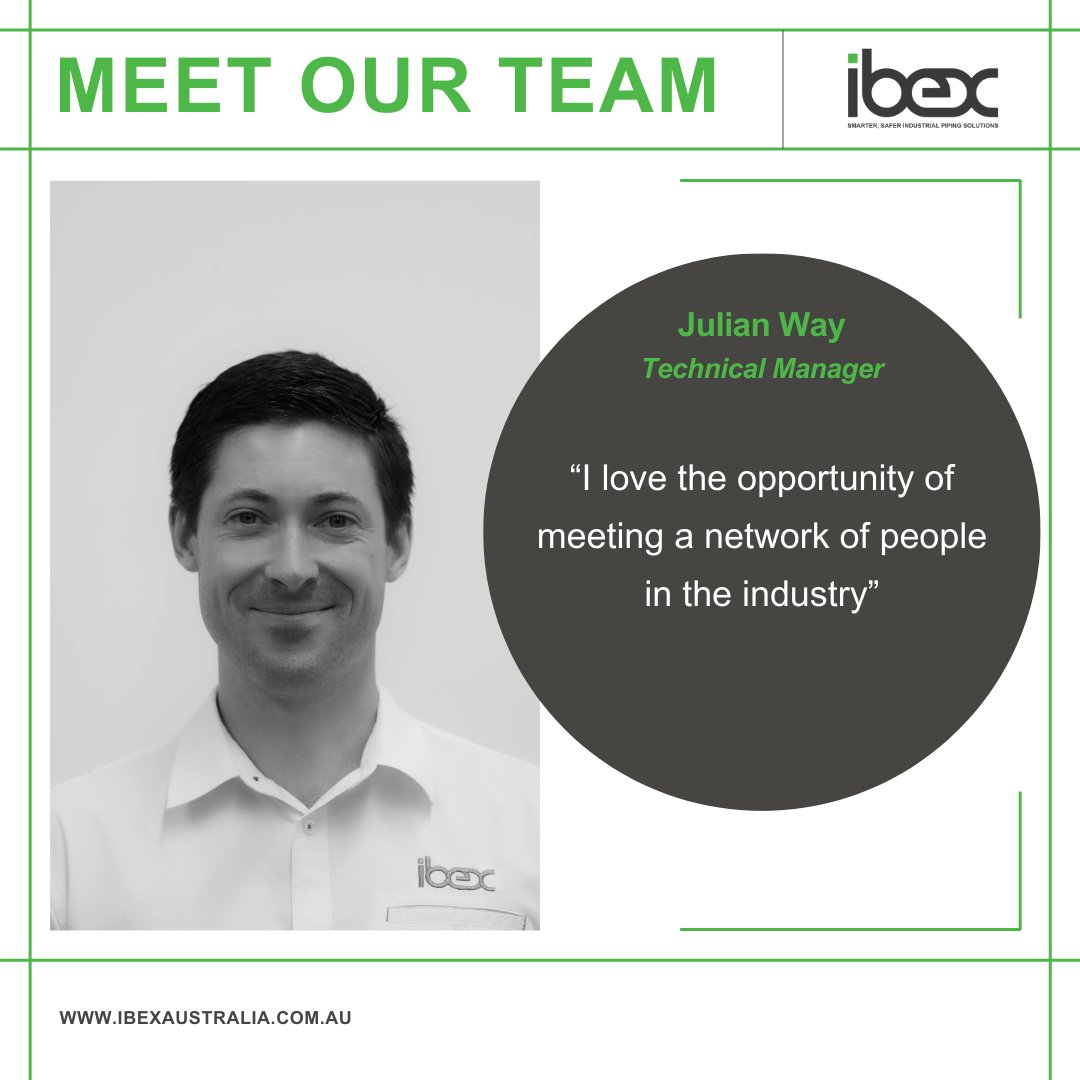IbexAustralia's tweet photo. Meet our Technical Manager - Julian Way! https://t.co/x99m3K41pY
