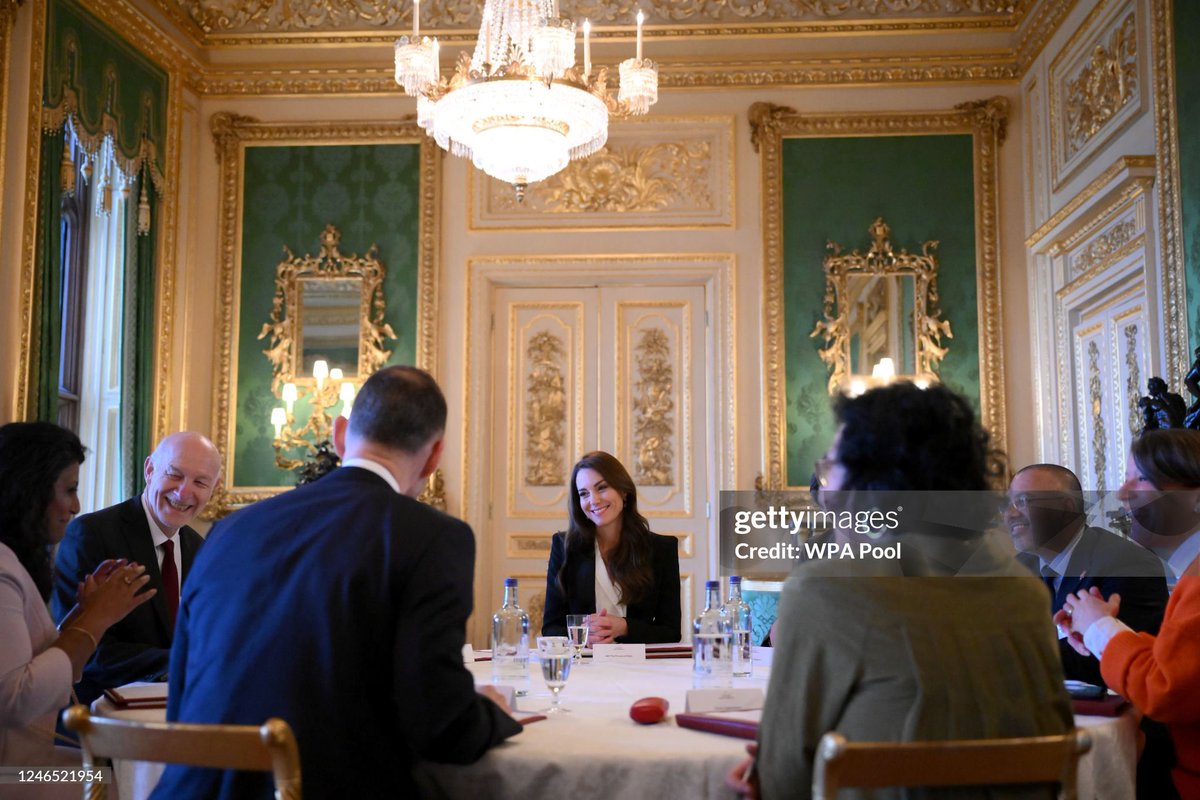 Catherine, The Princess of Wales, has conducted her first in person meeting at Windsor Castle for her Early Years Project, aimed at helping children 5 and under succeed. This is the first time Her Royal Highness has been featured in the Court Circular for nine months. Great to